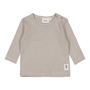 Shirt langarm Ringel Rippqualität