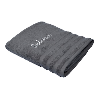 Badetuch personalisiert mit Namen, 150x100 cm, 100% Baumwolle