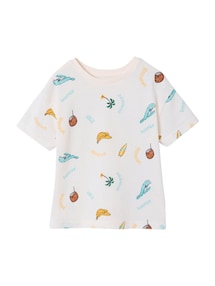 T-Shirt Jungen mit Recycling-Baumwolle