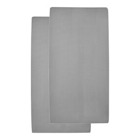 2er-Pack Jersey-Spannbetttücher 70x140 - 70x150 cm