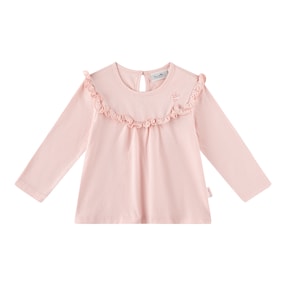 Shirt langarm Rüschen