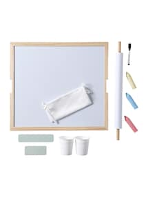 5-in-1 Tafel mit Kinder-Schreibtisch, Holz FSC®