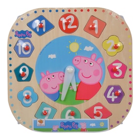 Lernuhr Peppa Pig