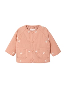 Baby Steppjacke mit Stickerei, Mädchen