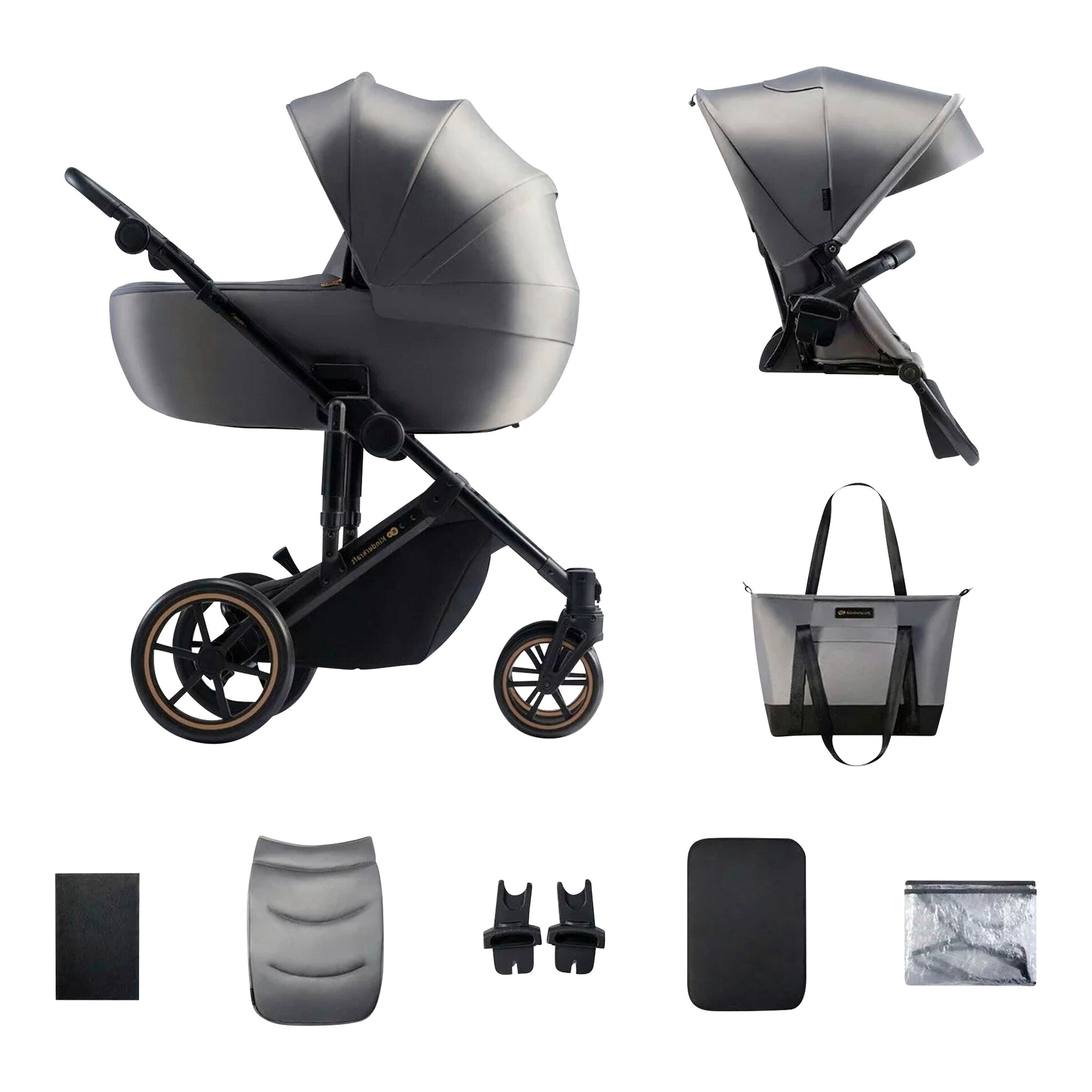 Kombikinderwagen PRIME 2 inkl. Wickeltasche