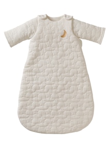 Bio-Kollektion: Baby Winterschlafsack aus Musselin TRAUMNÄCHTE, Ärmel abnehmbar