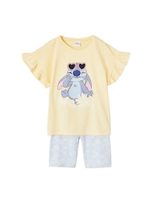 Mädchen-Set: T-Shirt & Radlerhose Disney LILO & STITCH