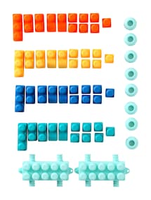 Baby Bausteine-Set, 58 Teile