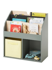 Kinder Bücherregal SCHOOL, 2 Fächer