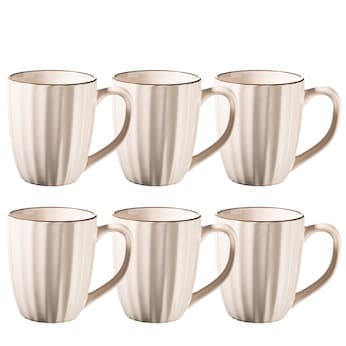 Kaffeebecher-Set, Steinzeug Osita