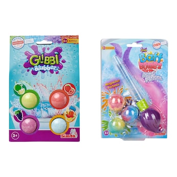 Badekugeln & Pinsel Glibbi Baff Bombz