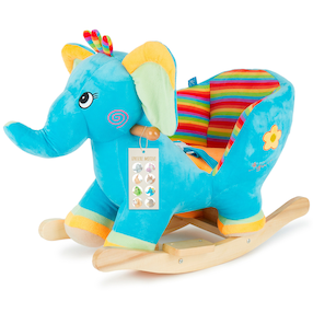 Plüsch Schaukeltier Elefant