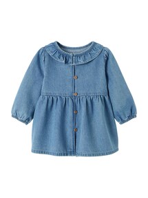 Mädchen Baby Jeanskleid