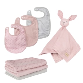 Geschenkset Baby Essentials Lil Planet rosa 