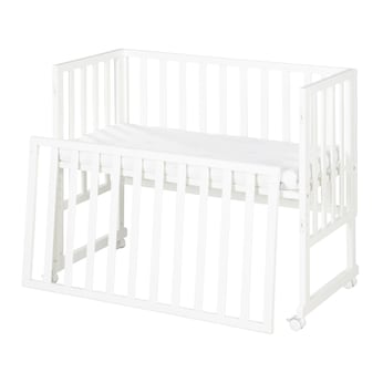 Stuben- & Beistellbett 3in1 mit Barriere + Matratze