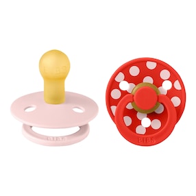 2er-Pack Polka Collection Schnuller Latex, 0-6M