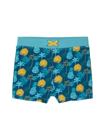 Jungen Badehose mit tropischem Print