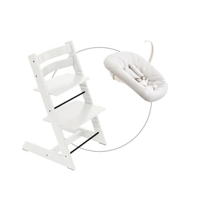 Bundle Treppenhochstuhl inklusive Newbornset Vanilla White