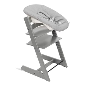 Bundle Treppenhochstuhl inkl. Newborn Set Light Grey