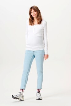 Slim Umstandsjeans Mila 7/8