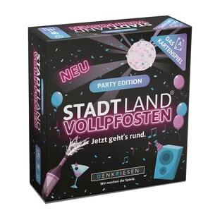 Stadt Land Vollpfosten - Das Kartenspiel