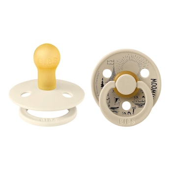2er-Pack Moomins Schnuller Latex, 0-6M