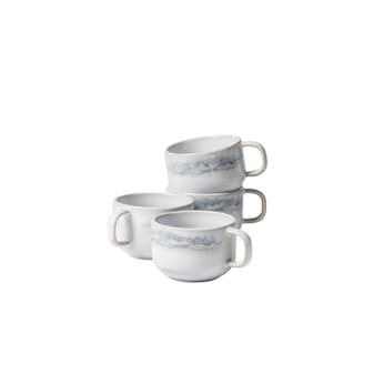 Kaffeeobertassen-Set, Steinzeug TIEFER SEE