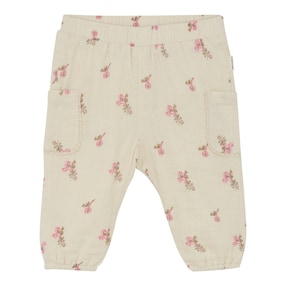 Stoffhose Blumen