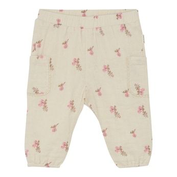 Stoffhose Blumen