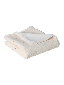 Baby Decke aus Bio-Baumwolle & Recycling-Polyester