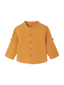Baby Hemd mit Ärmeln zum Krempeln