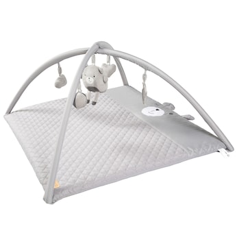 Krabbeldecke mit Spielbogen roba Style grau