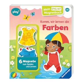 Pappbilderbuch Komm, wir lernen Farben 