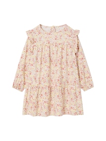 Mädchen Boho-Kleid mit Rüschen