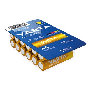 VARTA Longlife AA Big Box, 12 Stück