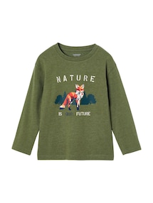 Jungen Shirt mit Fuchs-Print