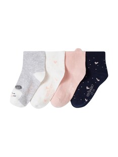 4er-Pack Mädchen Socken Oeko Tex