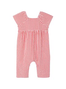 Mädchen Baby Overall mit Schmetterlingsärmeln