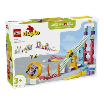 10478 Kreative Sprungschanzen mit kleinen Flitzern 3-in-1-Set