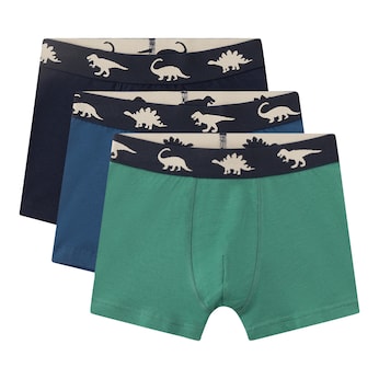 3er-Pack Boxershorts Dinos