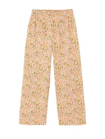 Hose aus Rippjersey Mädchen, Dehnbund
