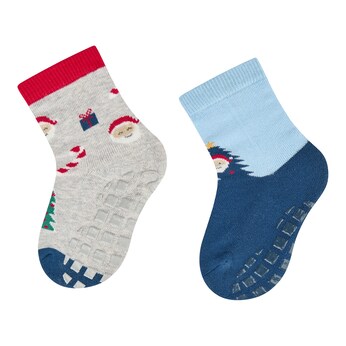 2er-Pack ABS-Socken Weihnachten