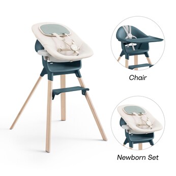 Bundle Hochstuhl Bambus inkl. Newbornset