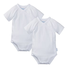 2er-Pack Wickelbodys kurzarm