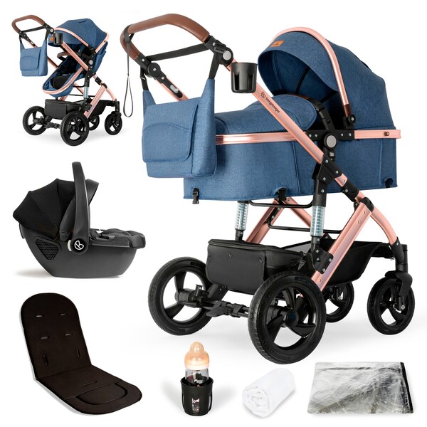blue | Gestell: rose golden