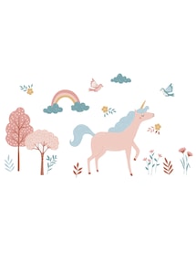 Kinderzimmer XL-Wandsticker Einhorn