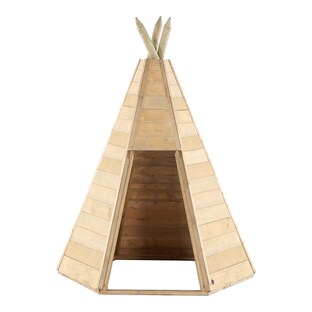 Outdoor Tipi aus Holz