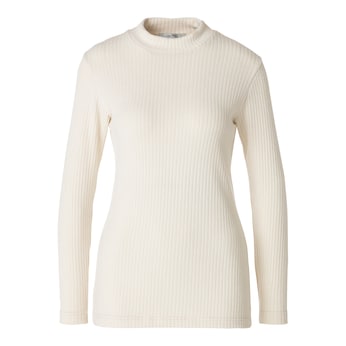 Damen-Pullover, gerippt