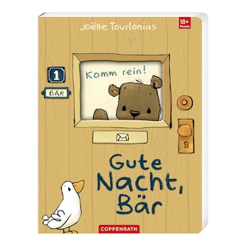 Ding, dong! Komm rein! Gute Nacht, Bär