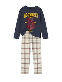 Kinder Schlafanzug mit Flanellhose HARRY POTTER